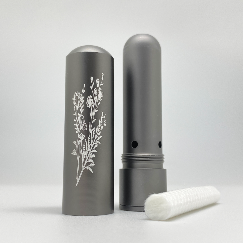 INALIA – Difusor Inalador Cinza
