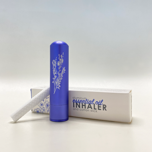INALIA – Difusor Inalador Azul Metálico