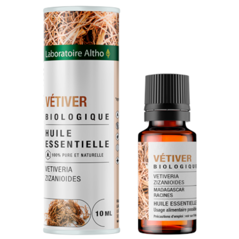 Óleo Essencial de Vetiver Biológico 10ml