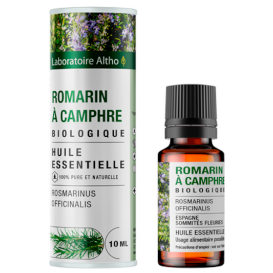 Óleo Essencial de Alecrim Cânfora Biológico 10ml