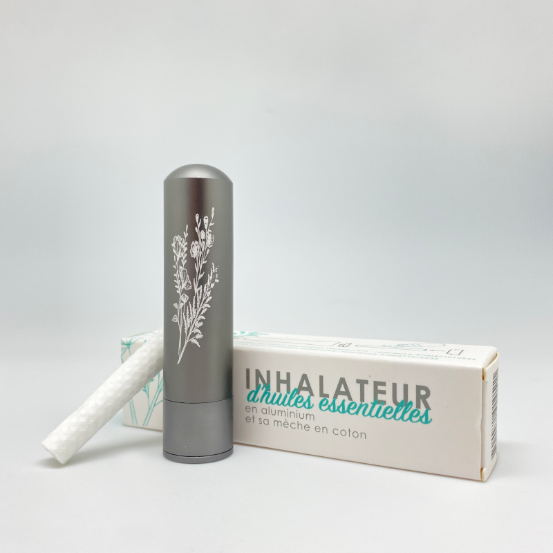 INALIA – Difusor Inalador Cinza