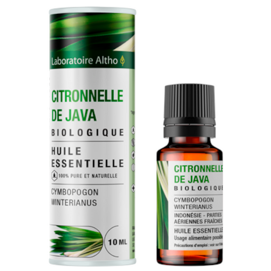 Óleo Essencial de Citronela de Java Biológico 10ml
