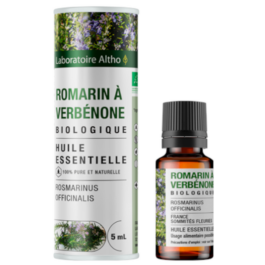 Óleo Essencial de Alecrim Verbenone Biológico 5ml