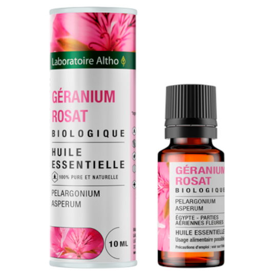 Óleo Essencial de Gerânio Rosat Biológico 10ml