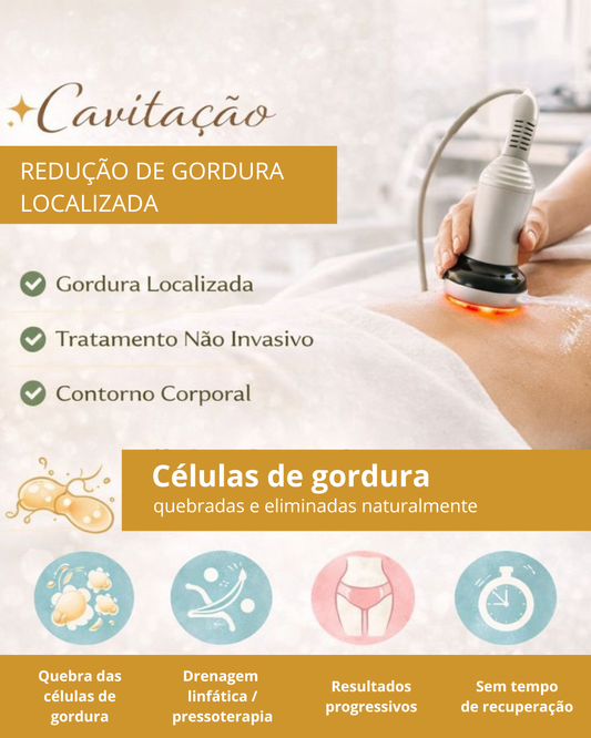 Cavitação – Redução de Gordura Localizada