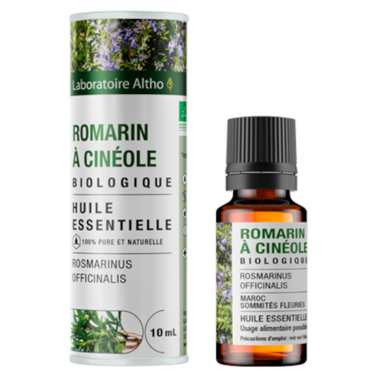 Óleo Essencial de Alecrim Cineol Biológico 10ml