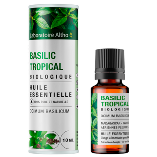 Óleo Essencial de Manjericão Tropical Biológico 10ml